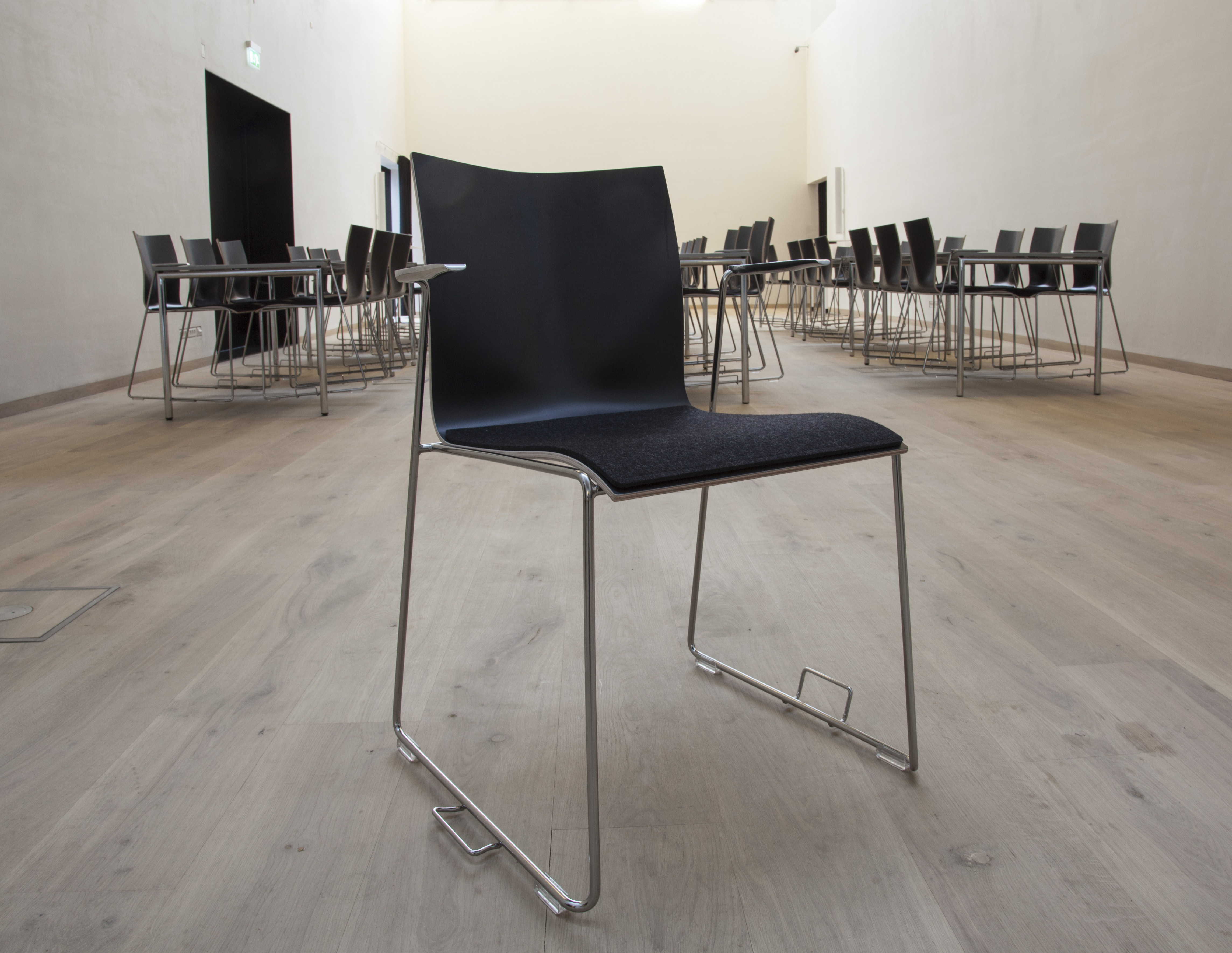 odense bys museum -chairik -1., stolesæder i filt